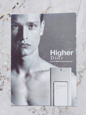 AK Italien Werbung Parfüm Dior Higher  Postcard 