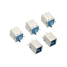 5 x USB Connector 3.0 Type B 9Pin Female 180 Degree Jack Solder Repair Adapter
