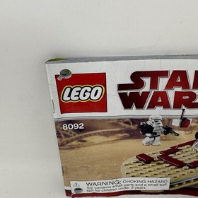 LEGO&reg; Star Wars 8092 Luke's Landspeeder Instruction Manual Only!
