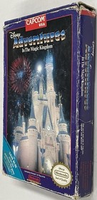 Nintendo NES Disney Adventures in the Magic Kingdom Tested Game w/Sleeve & Box