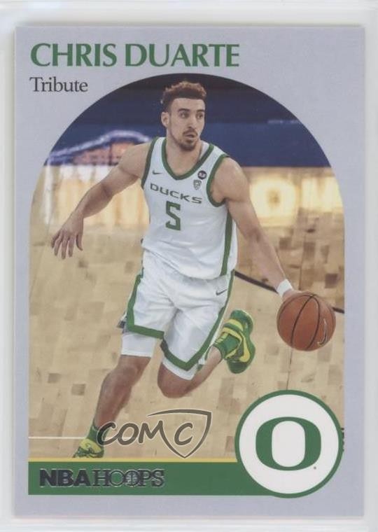 2021-22 Panini Chronicles Draft Picks Hoops Retro Chris Duarte #68 Rookie RC z6b