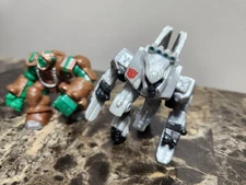 Transformers Robot Heroes Lot Of 3: Sideswipe, Rhinox, Waspinator Figures