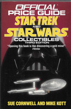 The Official Price Guide to Star Trek and Star Wars Collectibles Signiert! 1991