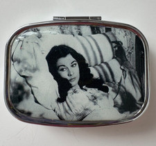 Gone With The Wind Scarlett Medication Pill Box Case 2 Compartment Pocket
