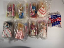 McDonald's Happy Meal Toys Barbie with Hair You Can Style Complete set of 9 1992