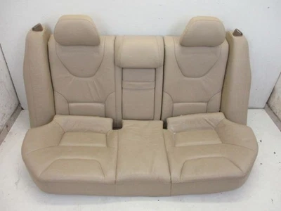 Rücksitzbank Leder geteilt Sitz Hitnen Sand Beige passt für VOLVO S60 2.5 T - Bild 1 von 4