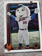 2025 Topps Series 1 Celebration Mascot #M-16 Mr. Met