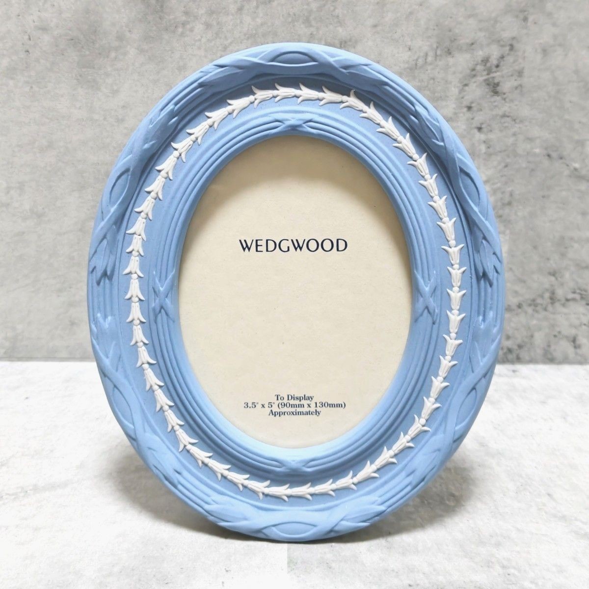 WEDGWOOD Jasper Blue Photo Frame 6.4×5.3in used | eBay