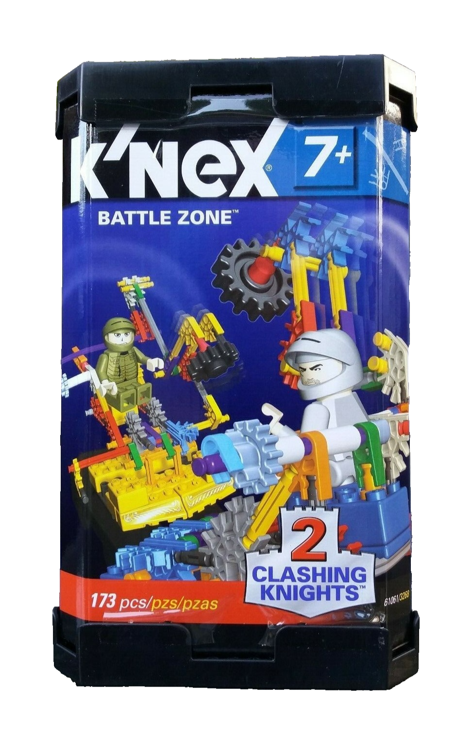 K'NEX BATTLE ZONE ~ 2 CLASHING KNIGHTS ~ 173 PIECES ~ KNEX ~ BRAND NEW!