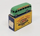 Matchbox Lesney – 21a Bedford Duple Luxury Coach   1956    (ID#790)  PRICE TAG