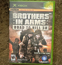 Ubisoft Brothers in Arms: Road to Hill 30 Xbox M NTSC-U/C 2005 w/ Manual