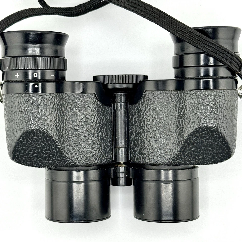 Vintage Bushnell 7x26 7 Degree Custom Compact Binoculars w/ Neck Strap & Case - Image 3 of 4