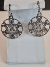 John Hardy Sterling Silver Batu KAWUNG Dangle Earrings