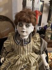 Creepy Doll, Scary Doll, Terror, Horror, Halloween Doll, Halloween Decorations