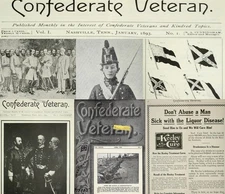 Complete Set ~ Confederate Veteran Magazine 1893-1932 - Civil War 38 ~ USB stick