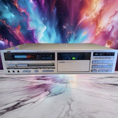Vintage JVC DD-77 3 Head High Fidelity Stereo Cassette Deck Freshly Serviced  