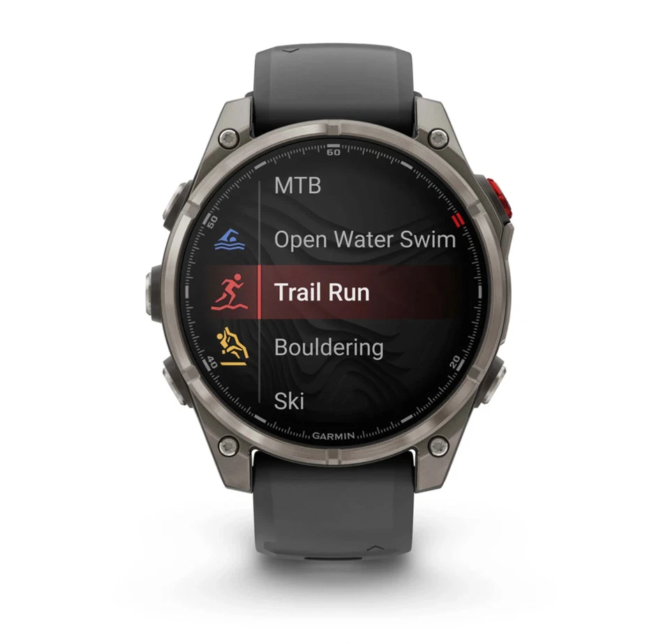 NEW Garmin fenix 8 Pro 47mm AMOLED Sapphire Graphite and Black Band 010-03198-10 - Image 2 of 4