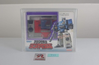 (Pre-Transformers) Microchange Blaster Red Radi-Cassette Robo MC-21 Japanese MIS