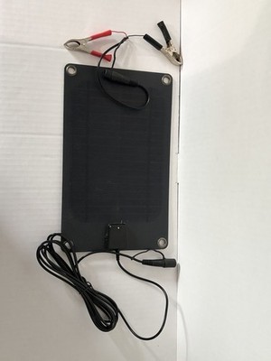 Solar Panel  Semi-Flex 5W Monocrystalline Charger 21.6V DC Read Description 