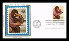 Dr Jim Stamps Colorano Silk Cachet First Day Cover 10c Letters Mingle Souls