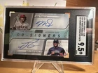 2024 Topps Stadium Club Mike Trout/Julio Rodriguez Dual Auto /25 SGC 9.5 MT+