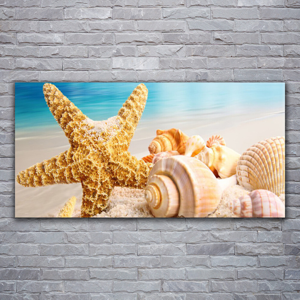 Tableau plexiglas haut de gamme Tulup 120x60 motif marin pour intérieur chic