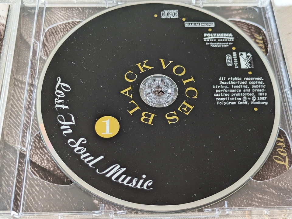 Various - Black Voices - 1997 2 CDs James Brown Isaac Hayes Marvin Gaye Diana Ro - Bild 3 von 4
