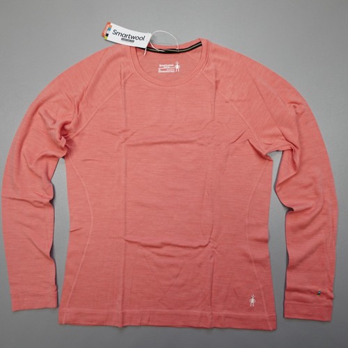Smartwool Classic Thermal Merino 250 Base Layer Top Sunset Coral Women's Size XL - Picture 2 of 10