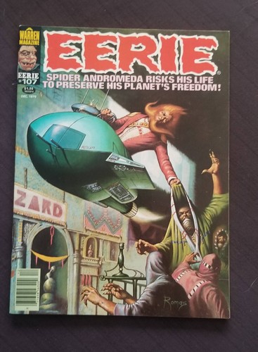 EERIE #107, Dezember 1979, A Warren Magazin IN DER NÄHE NEUWERTIG 304 - Bild 1 von 4