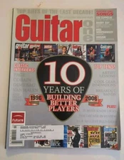 Guitar One Magazine February 2006 - 10 Year Anniversary Issue, Best of Decade