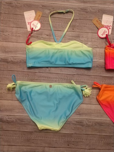 New! Girl's Justice 2pc Tie Dye Bikini Swimsuit - Picture 6 of 6