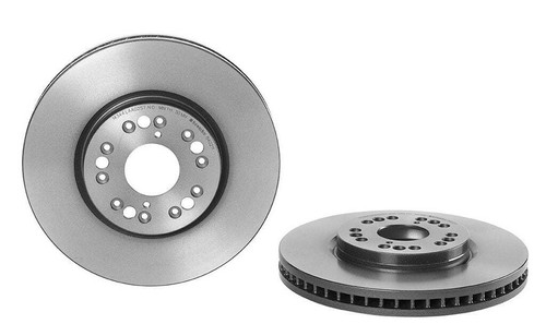 2 Disc Brake Rotors-Premium UV Coated OE Equivalent Rotor Brembo 09.8402.11 - Picture 2 of 2