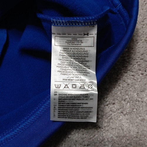 NEW ADIDAS 1/2 Zip Aronak Fleece Men's Med. Blue AEROREADY Long Sleeve Golf NWT - 第 13/15 張圖片