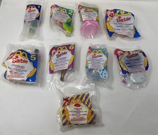 Vintage 1994 Barbie McDonalds Happy Meal Toys Complete Set of 8 NEW  Under 3