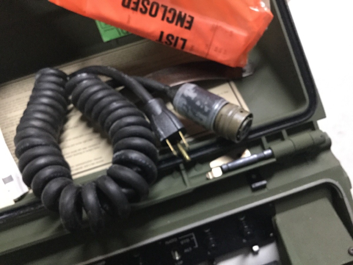 米軍実物　FACSIMILE SET TACTICAL AN/GXC-7A 米軍実物 FACSIMILE SET TACTICAL AN/GXC-7A - メルカリ