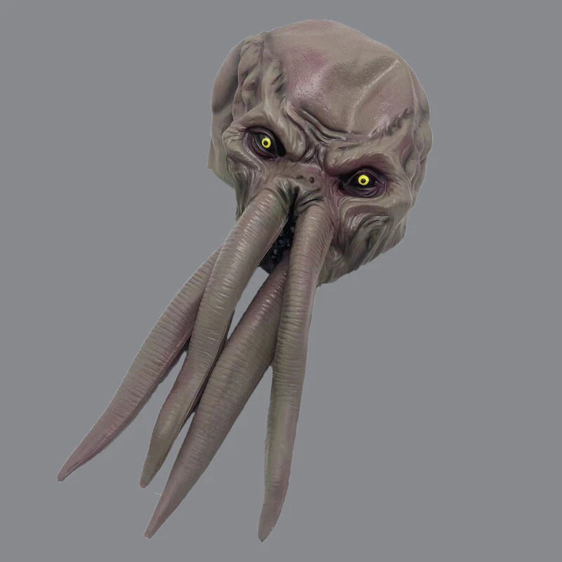 Game Baldur's 3 Lllithid Mind Flayer Mask Cosplay Octopus Monster Costume Prop - Image 4 of 4