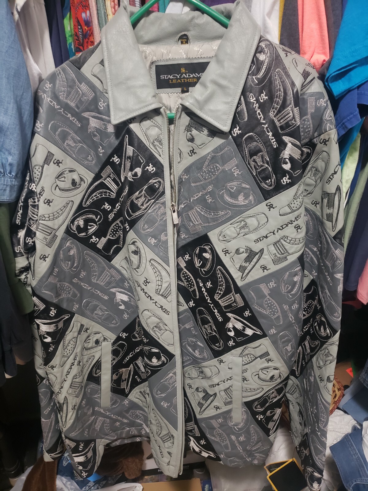 Stacy Adam's mens leather jacket | eBay