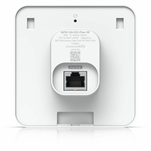 Lector de tarjetas NFC Ubiquiti UA-G3-FLEX-W, Bluetooth, 13,56 MHz, UPC 810084699300 - Imagen 8 de 8