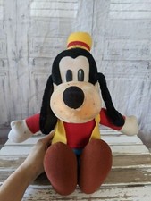 Vintage Disneyland Walt Disney World 19 Goofy Plush Doll Stuffed Animal Toy