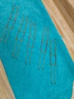Spring Wire Plate Hanger 9" To 11" new old stock Pack of 5