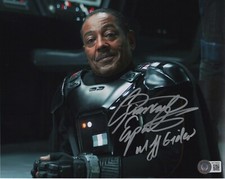 Giancarlo Esposito Mandalorian Autographed Signed 8x10 Photo Beckett BAS COA