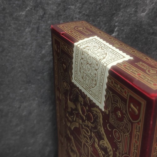 Harry Potter Premium Playing Cards Spielkarten Theorie11 ROT Gryffindor OVP - Bild 5 von 6