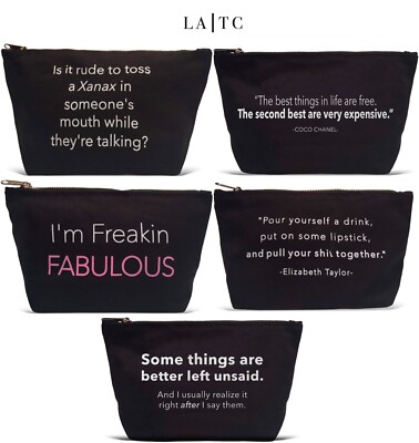 Los Angeles Company Tasche für Makeup, Tabletten, Ladegerät Or Junk Wähle Design