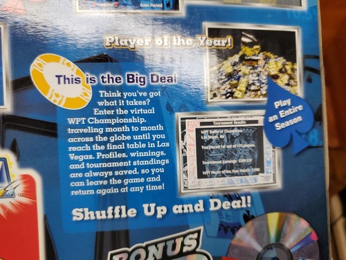 NEW World Poker Tour WPT Plug and Play TV Game Platinum Version Jakks *Bonus DVD - Picture 13 of 15