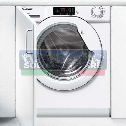 Mobile Colonna Due Ante Total Porta Lavatrice Con Pensile Bagno Lavanderia 70x50 - Foto 2