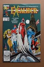 Marvel Comics 1988 Excalibur #1 ~ First Issue 1st Appearance Widget ~ FN+ VF-