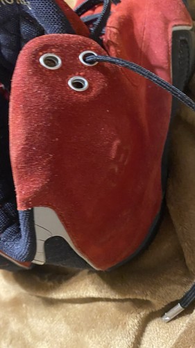 Size 11 - Air Jordan 21 OG Red Suede w/Grey Graphite Size 11 Jordan 21 Box - Picture 14 of 20