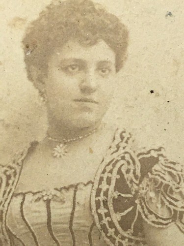 CABINET Card Beautifully Dressed Very Famous CORINNE KAMPBELL SIGNED NY - Picture 4 of 12