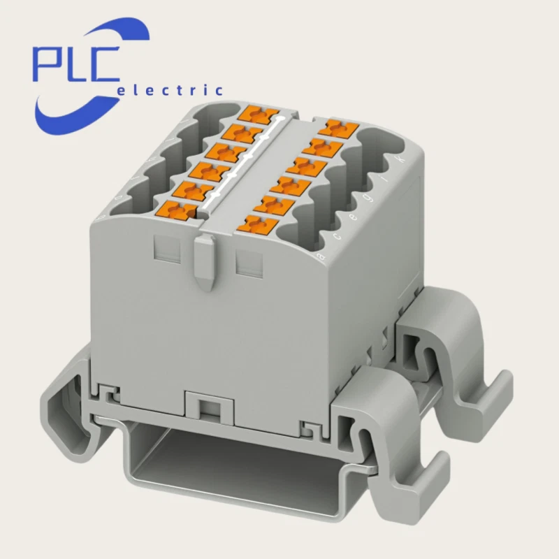 3273198 10PCS NEW PTFIX 6/6X2.5-NS35A GY Phoenix Wiring Board 690V 24A Gray - Image 2 of 3