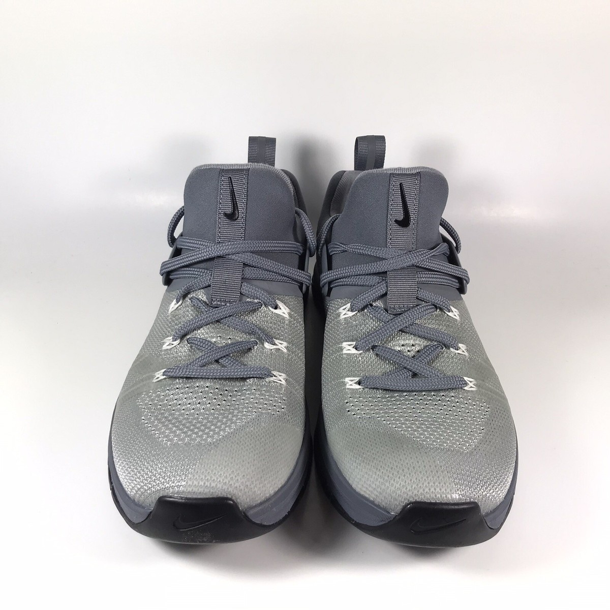 Nike‎ Metcon Flyknit 3 Training Shoes AQ8022-002 Men\'s Size 7 Cool  Grey Black Nike Metcon Flyknit 3 Cool Gray Training Sneakers Shoes  main image 4